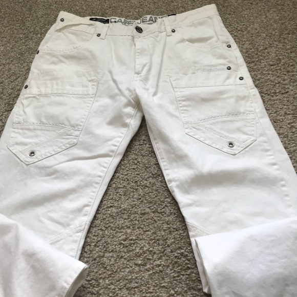 original genuine were Denim - White cargo pants women’s size 36